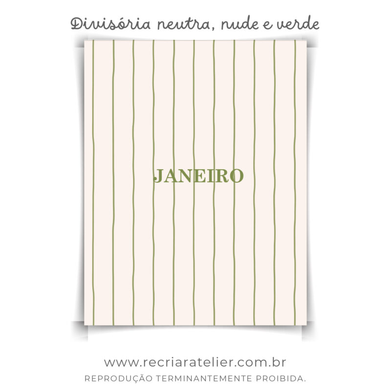 listras nude e verde
