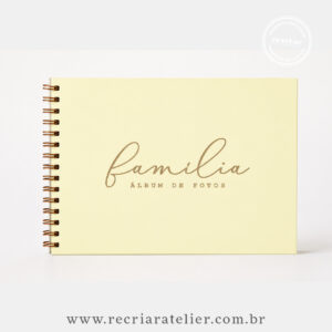 Álbum para fotos ou scrapbook - grande | PERSONALIZADO