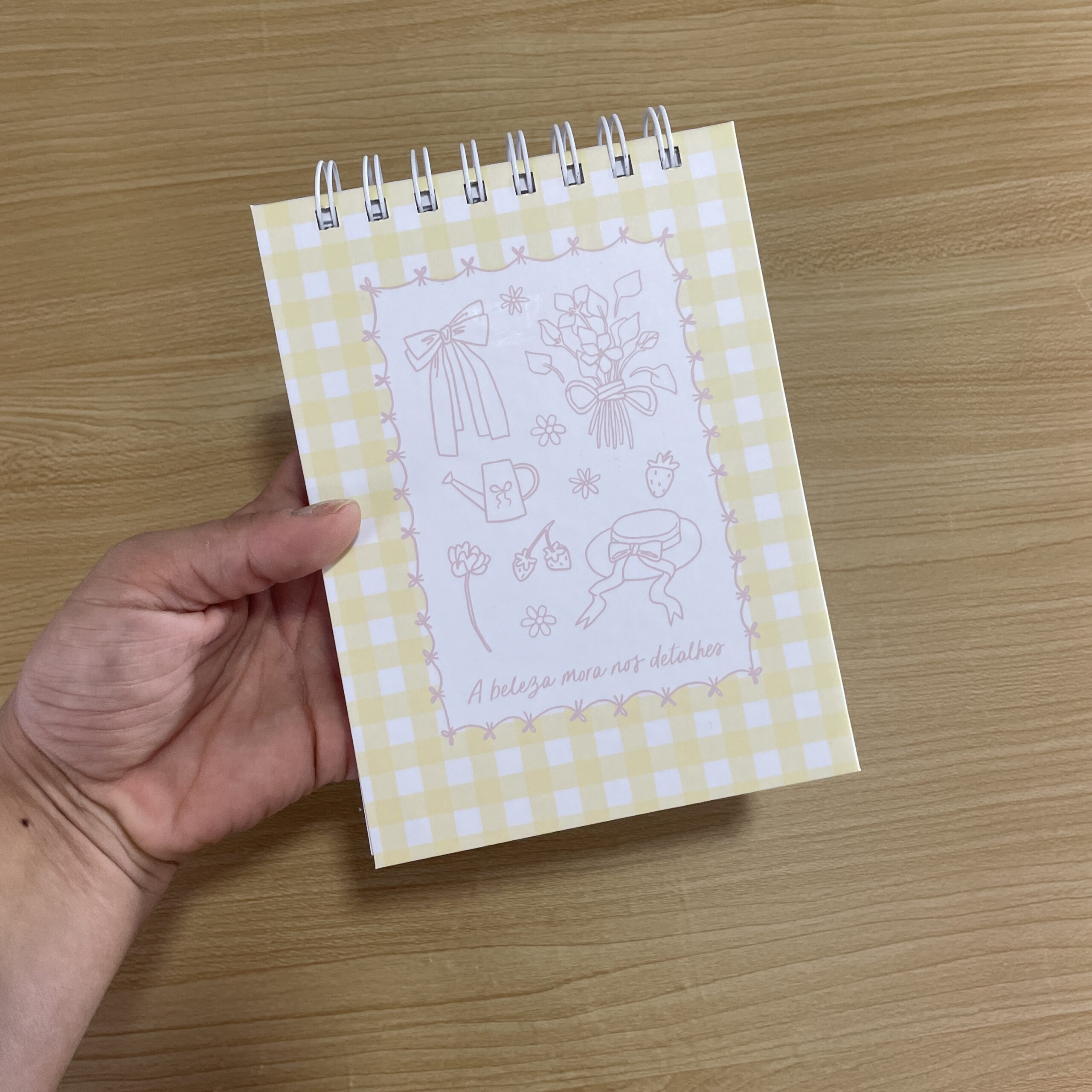 Bloco checklist – A beleza COTTAGECORE – | sem personalização