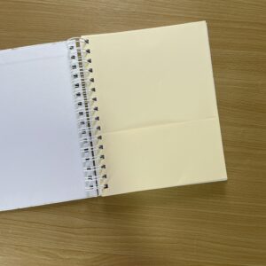 Alternative view of Caderno médio  - floresce COTTAGECORE - | sem personalização