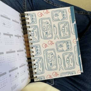 Alternative view of Caderno com divisórias SARDINES | sem personalização