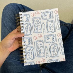 Caderno com divisórias SARDINES | sem personalização