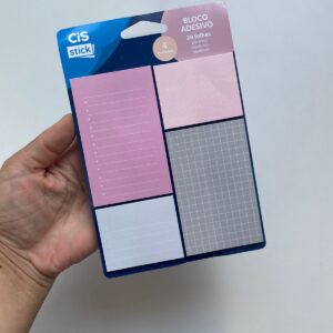 Bloco Adesivo 4 modelos - CIS Trend 20 folhas por bloco
