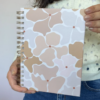 Caderno com divisórias FLORES ORGANICAS | sem personalização