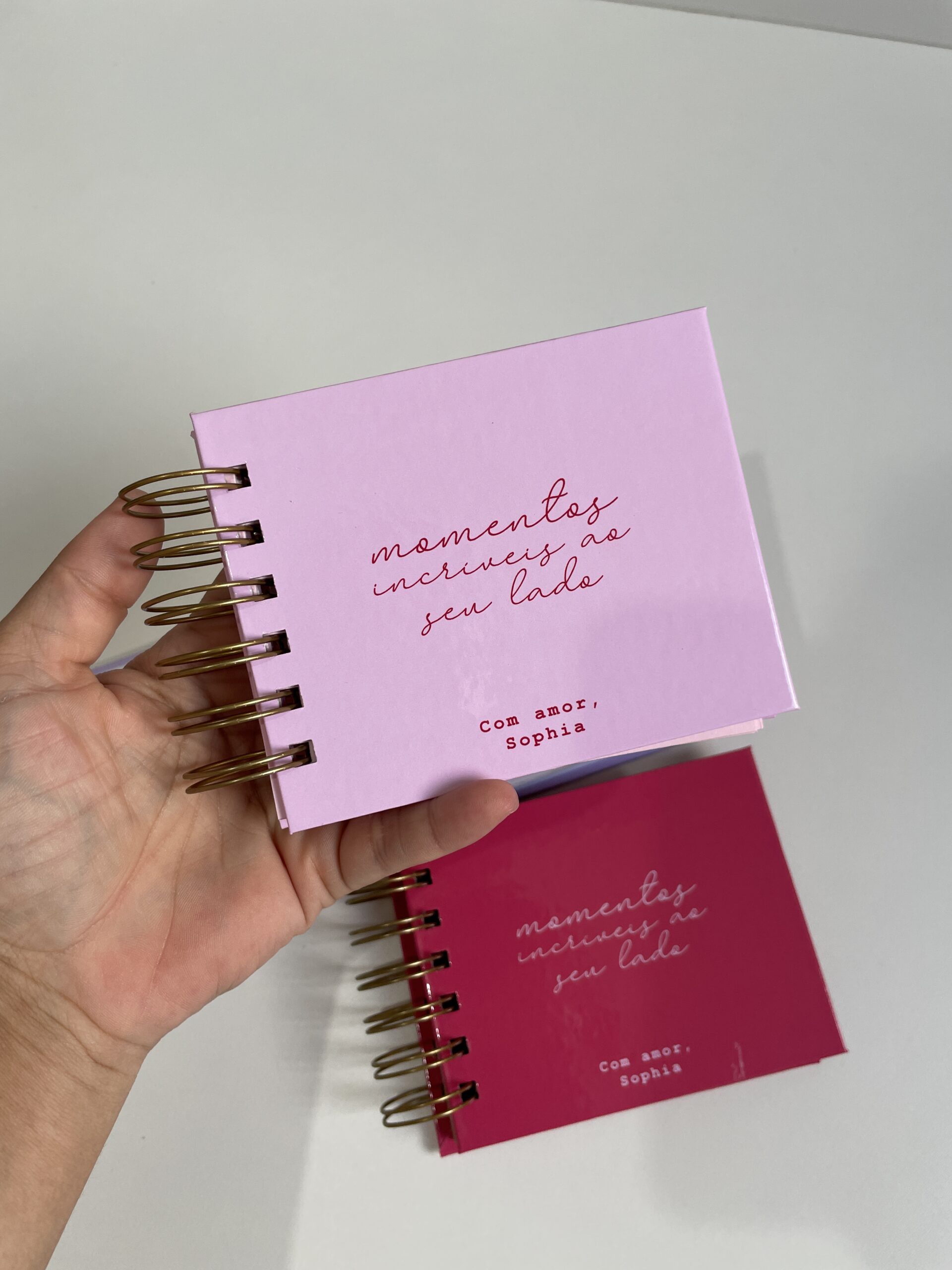 Mini álbum de fotos e/ou scrapbook PP | COM personalização