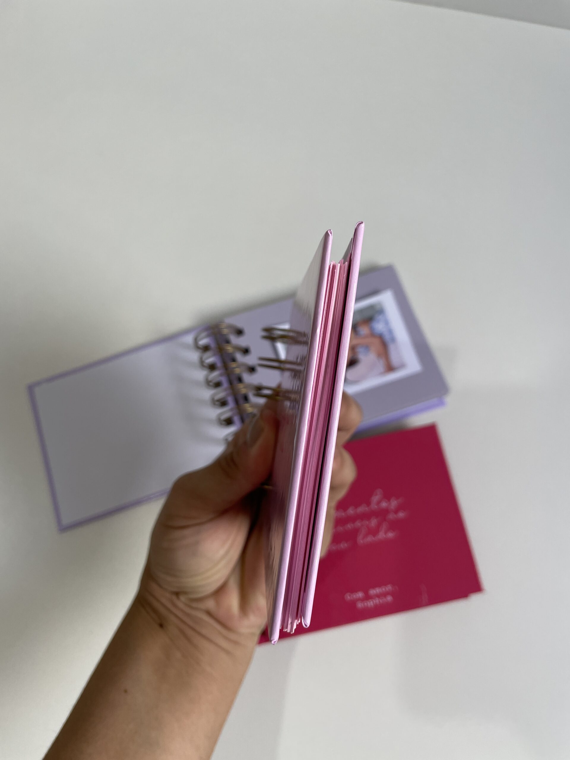 Mini álbum de fotos e/ou scrapbook PP | COM personalização - Imagem 5