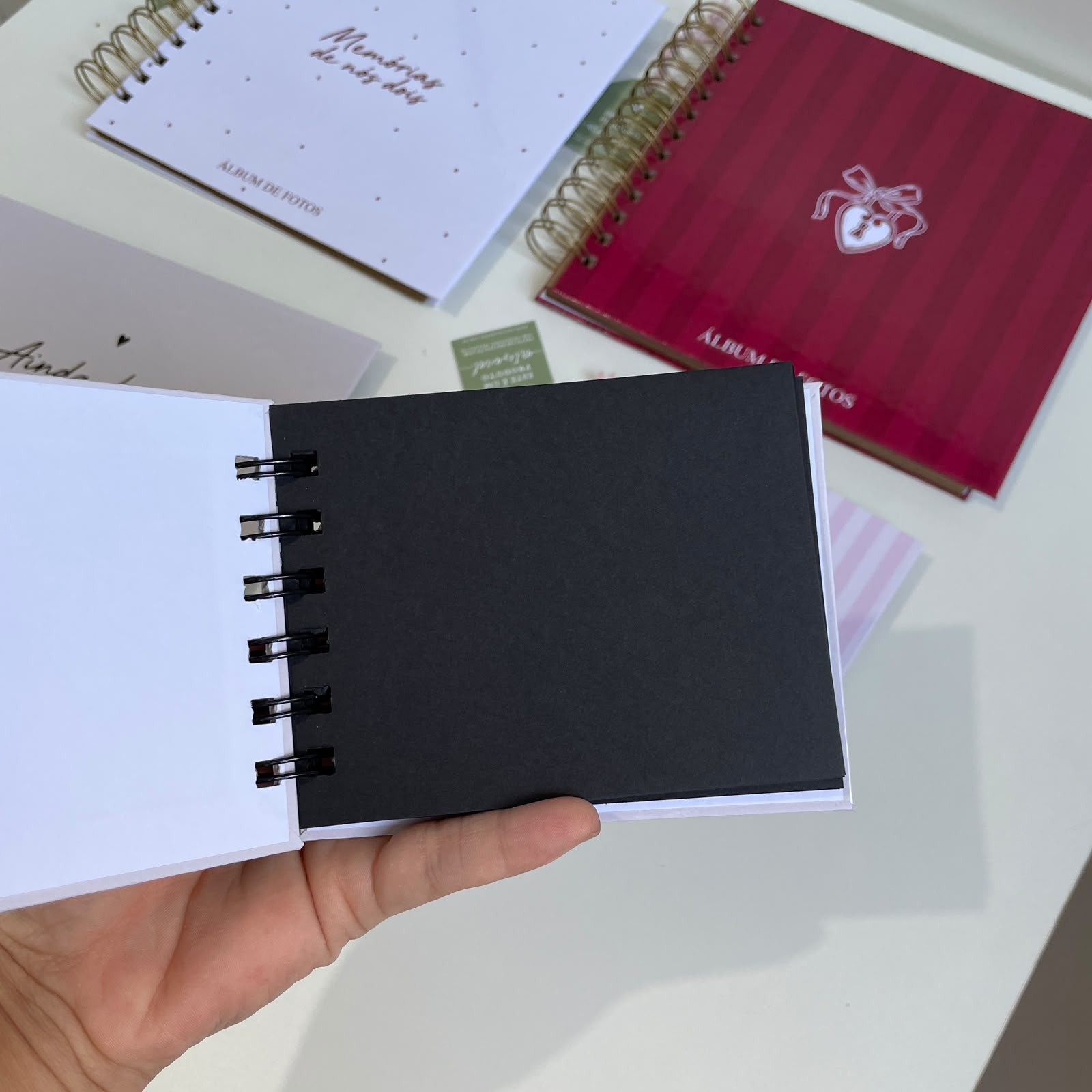 Mini álbum de fotos e/ou scrapbook PP | COM personalização - Imagem 8