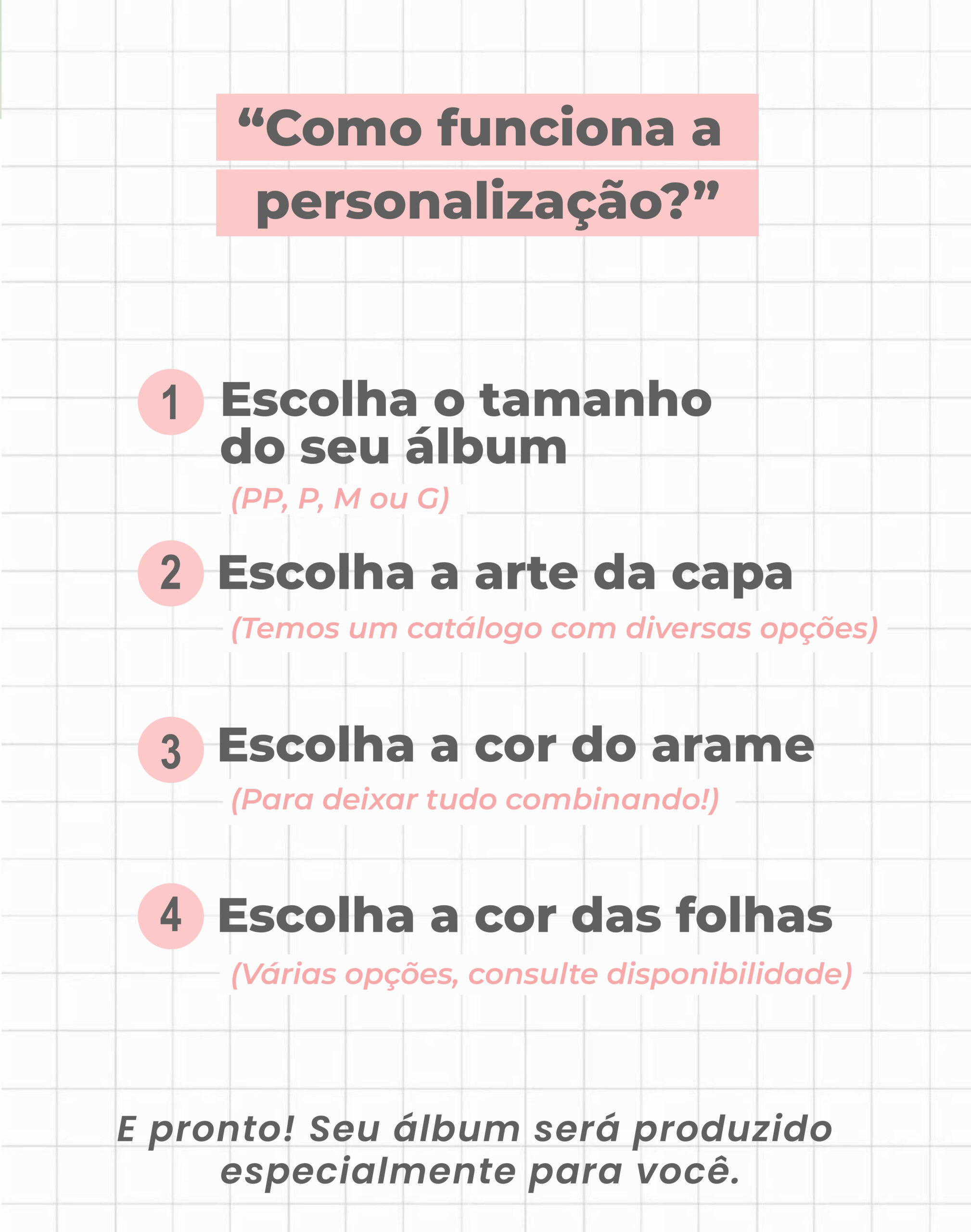Álbum para fotos ou scrapbook - médio | PERSONALIZADO - Imagem 5