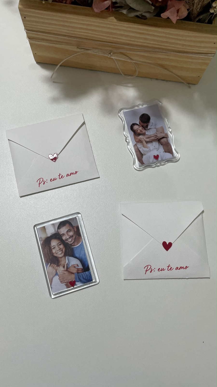 Porta-retrato magnético com foto personalizada | Dia dos namorados - Imagem 5